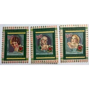 Unused 1930’s Lucky Strike Bridge Card Game Jean Harlow! Hollywood, Tobacco